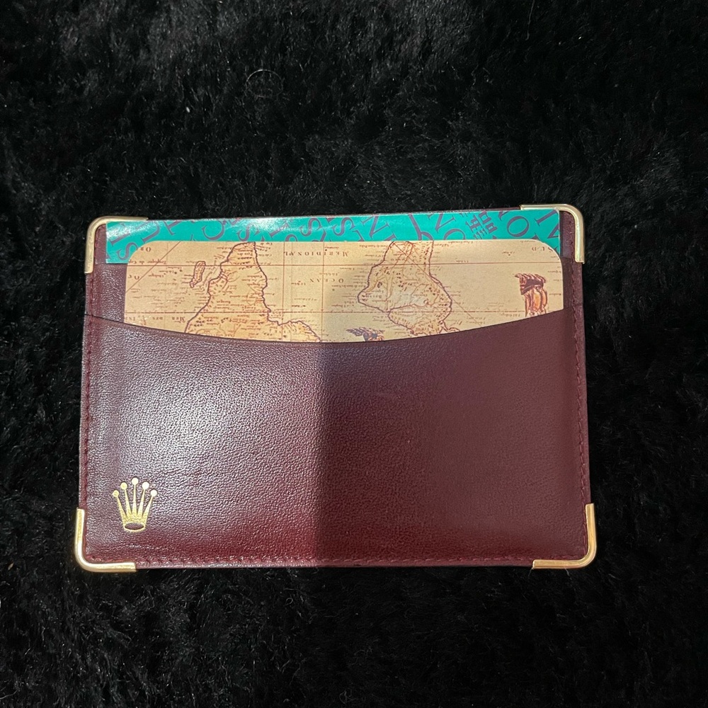 SOLD ROLEX CARDHOLDER AUTHENTIC